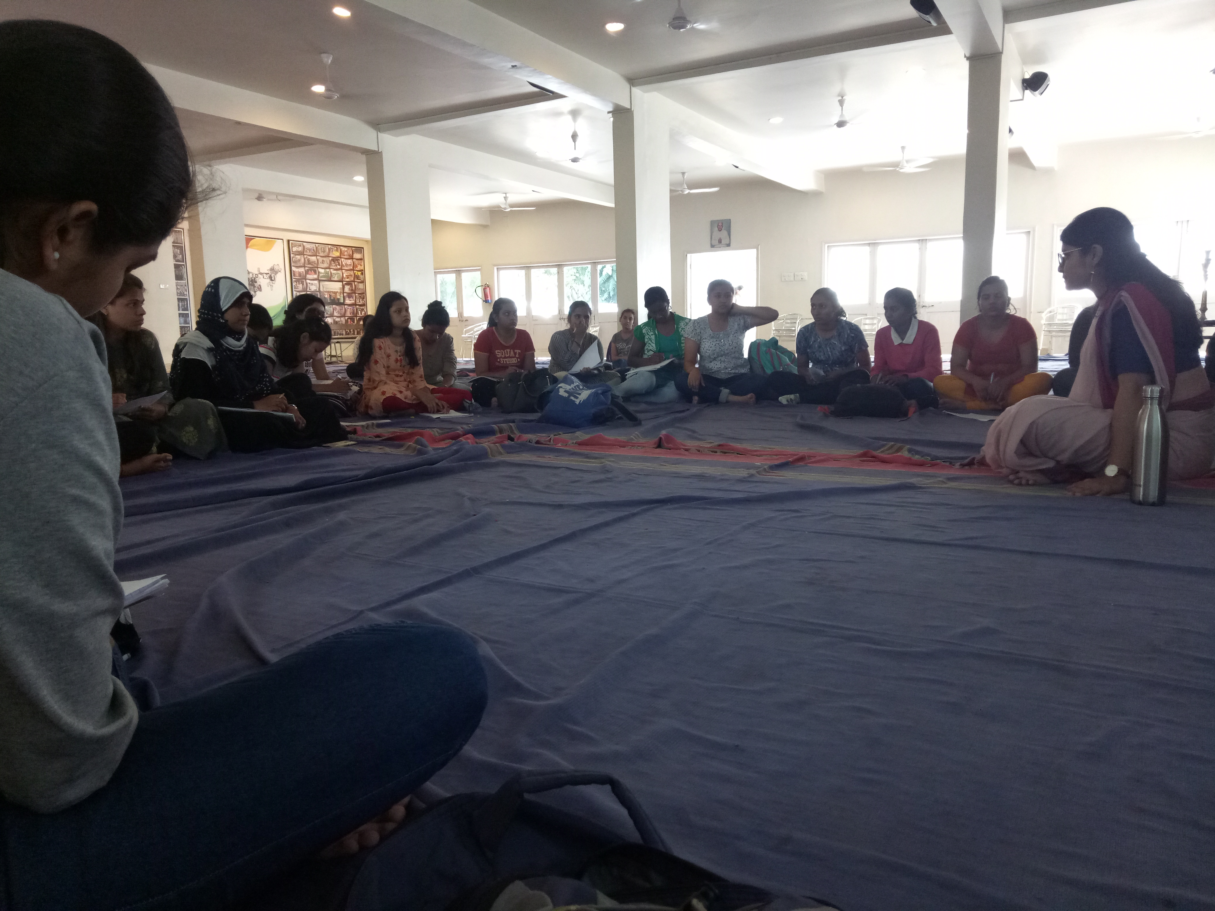 Group session on understanding and managing relationship with Parents